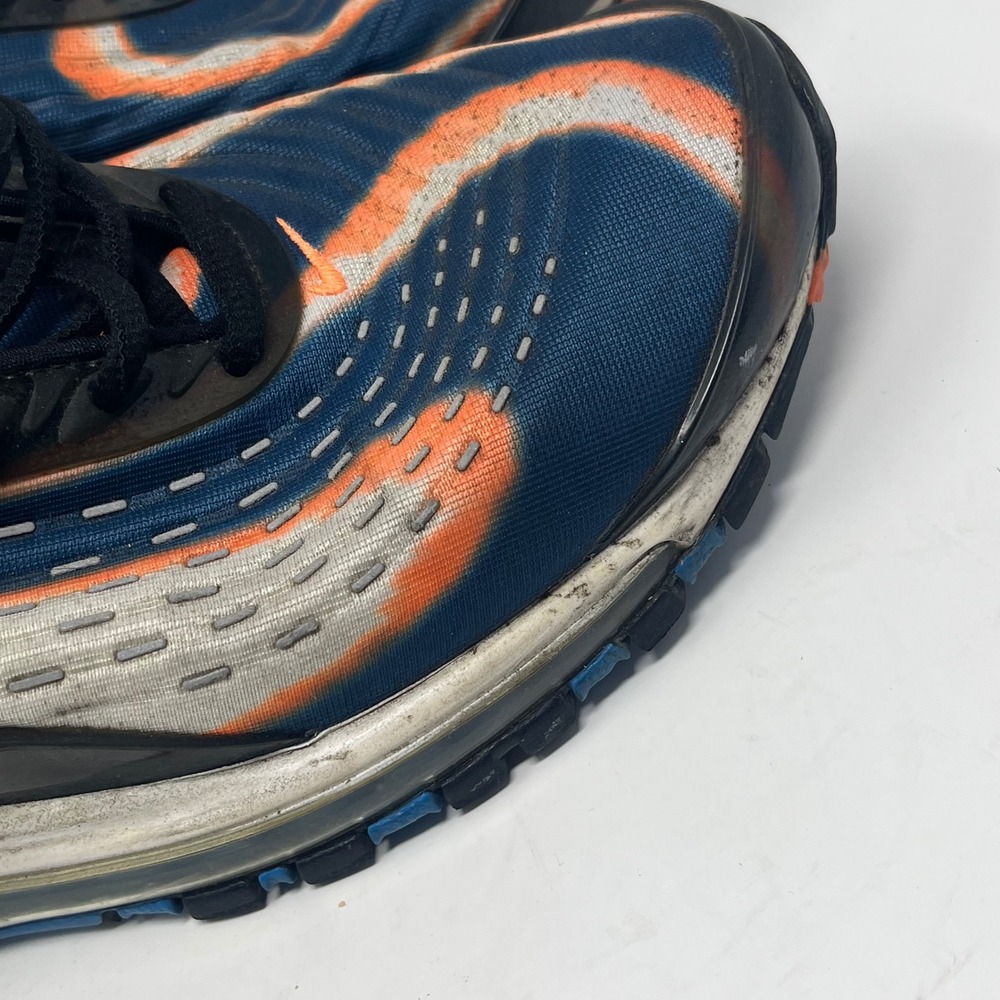 Nike Air Max Deluxe Midnight Navy Laser Orange AJ7831-002 Mens Size 9 - Picture 3 of 10